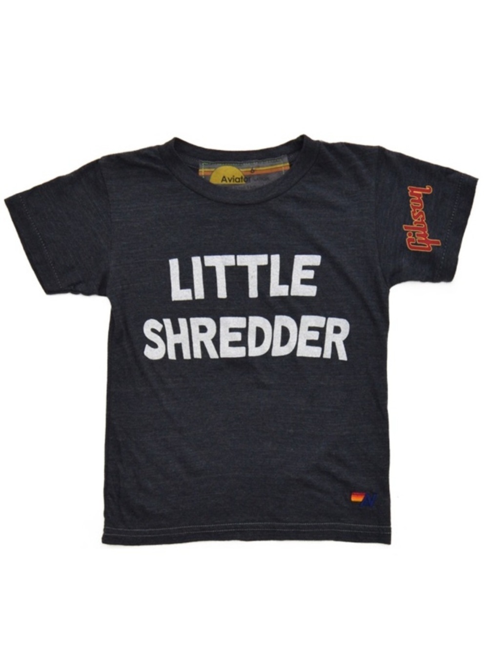 NEW Aviator Nation x Gibson Little Shredder kids tee - size 6